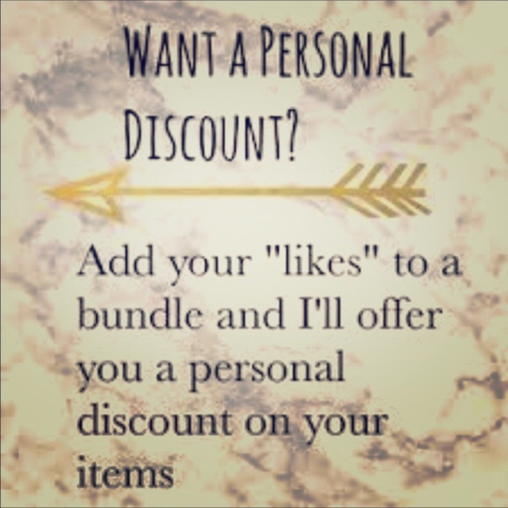 Bundle your likes for an offer!!!